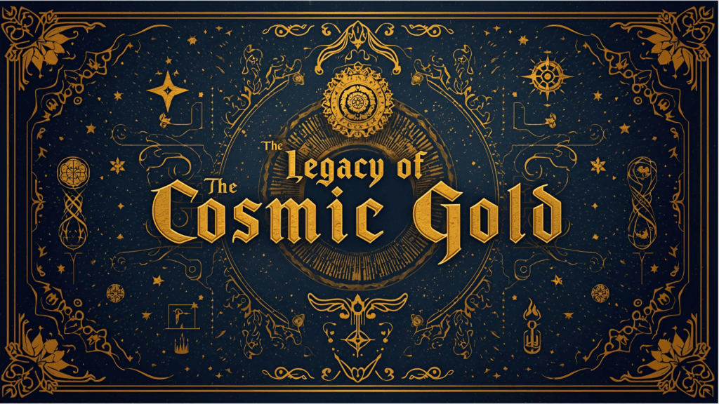 A beautiful spiral galaxy rotating in deep space, featuring a bright orange-yellow core and blue spiral arms against a backdrop of dark stars.